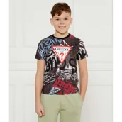 Koszulki dla chłopców - Guess T-shirt | Regular Fit - miniaturka - grafika 1