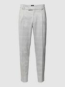 Spodnie męskie - Spodnie do garnituru o kroju slim fit model ‘Sando’ w kolorze jasnoszarym - miniaturka - grafika 1