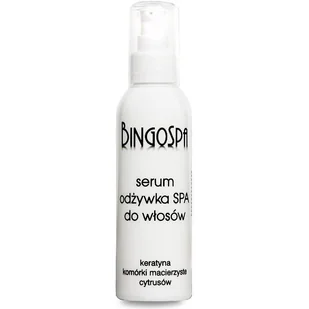 BingoSpa Serum-odżywka do włosów z keratyną i komórkami macierzystymi cytrusów - Serum-Conditioner Keratin Serum-odżywka do włosów z keratyną i komórkami macierzystymi cytrusów - Serum-Conditioner Keratin - Serum do włosów - miniaturka - grafika 2