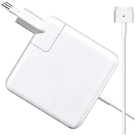 Torby na laptopy - Ładowarka do MacBooka Alogy Charger Zasilacz do Apple MacBook MagSafe 2 T-type 60W Biała - miniaturka - grafika 1