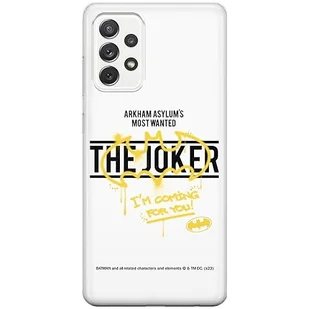 Etui dedykowane do Samsung A33 5G wzór:  Batman i Joker 006 oryginalne i oficjalnie licencjonowane - Etui i futerały do telefonów - miniaturka - grafika 1
