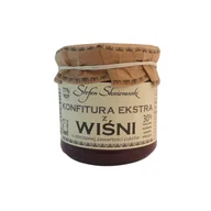 Konfitury, marmolady, powidła - Konfitura z wiśni niskosłodzona 200 g. - miniaturka - grafika 1