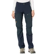 Spodnie damskie - Fjallraven FJALLRAVEN damskie spodnie Abisko Midsummer Trs W Reg Dark Navy 10 F89827 - miniaturka - grafika 1