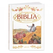 Pamiątka Pierwszej Komunii Świętej - Murrano Biblia Dla Dzieci Historia Zbawienia Z Etui Grawer KZ-BIB-012 - miniaturka - grafika 1