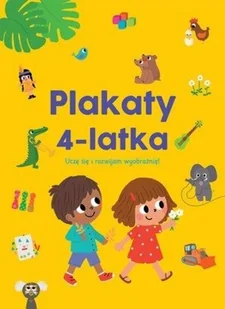 OLESIEJUK Plakaty 4-latka Uczę się i rozwijam wyobraźnię! Isabelle Jacque ilustr.) - Baśnie, bajki, legendy - miniaturka - grafika 2