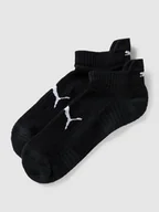 Skarpetki męskie - Krótkie skarpety z detalami z logo w zestawie 2 szt. model ‘Cushioned’ - miniaturka - grafika 1