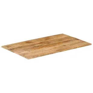 Blat do stołu, 15-16 mm, 100x60 cm, lite drewno mango - Blaty meblowe i parapety okienne - miniaturka - grafika 1