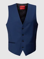 Kamizelki męskie - Kamizelka garniturowa z lamowanymi kieszeniami - miniaturka - grafika 1