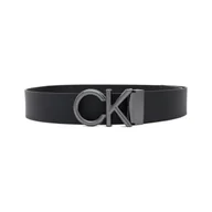 Paski - Calvin Klein Skórzany pasek - miniaturka - grafika 1