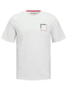 Jack & Jones Koszulka w kolorze białym - Koszulki męskie - miniaturka - grafika 1