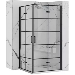 Rea Molier Black Double 90x90 REA-K8538+REA-K8538 - Kabiny prysznicowe - miniaturka - grafika 2