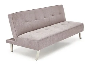 Sofa wersalka rozkładana CARLITO szara pikowana - Sofy i kanapy - miniaturka - grafika 1
