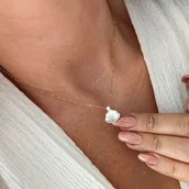 Naszyjniki - Naszyjnik Stal Chirurgiczna Pozłacana 14K Gold Nst1615 - miniaturka - grafika 1