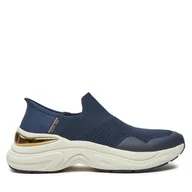 Sneakersy damskie - Sneakersy Skechers Rosalind 177586/NVY Granatowy - miniaturka - grafika 1