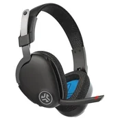 Słuchawki - Jlab Work Wireless czarno-srebrne - miniaturka - grafika 1