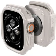 Akcesoria do smartwatchy - Etui SPIGEN Rugged Armor do Apple Watch Ultra 1/2 (49mm) Beżowy - miniaturka - grafika 1