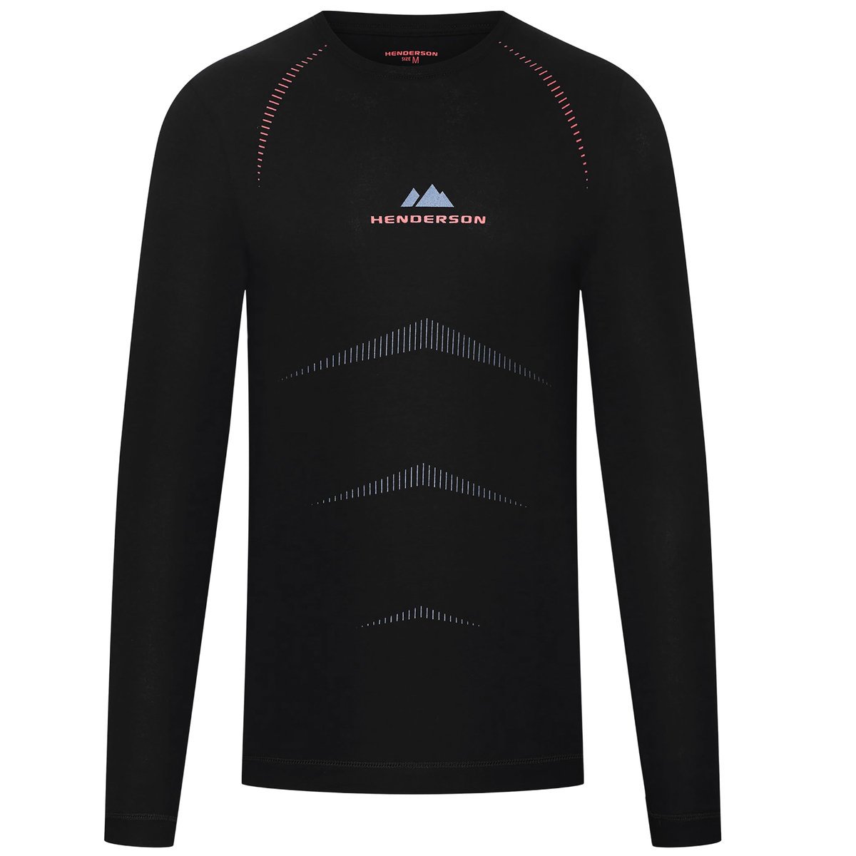 HENDERSON Podkoszulek Męski Czarny Bawełna Elastyczny 22969 Rozmiar L