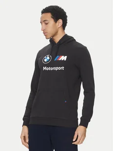 Puma Bluza BMW MMS Ess 624162 Czarny Regular Fit - Bluzy męskie - miniaturka - grafika 1