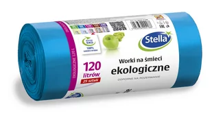 Stella ekologiczne worki na śmieci 120l 25 szt - Worki na śmieci - miniaturka - grafika 1