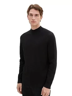 TOM TAILOR sweter męski, 2999 - Black, XL - Swetry męskie - miniaturka - grafika 1