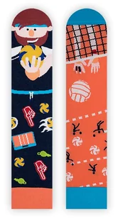 Zabawne Siatkarskie Skarpetki - Volleyball Player - 36-39 - Skarpetki męskie - miniaturka - grafika 1