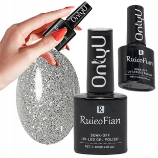 Metaliczny Szary Hybrydowy Lakier Do Paznokci Z Polyskiem Lakier Uv/L102 - Lakiery do paznokci Metaliczny Szary Hybrydowy Lakier Do Paznokci Z Polyskiem Lakier Uv/L102 - Lakiery do paznokci - miniaturka - grafika 1