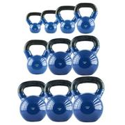 KNV BLUE KETTLEBELL ŻELIWNY POKRYTY WINYLEM HMS