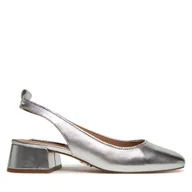 Sandały damskie - Sandały Steve Madden Smitten s SM11003213 Srebrny - miniaturka - grafika 1