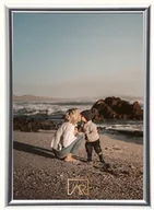 Ramki na zdjęcia - Ramka na zdjęcie 30x40 Ertom LINE STYLE Srebrna - miniaturka - grafika 1