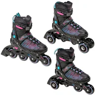 Rolki - Rolko-Wrotki Regulowane 3w1 dziewczęce Raven Allure - miniaturka - grafika 1