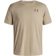 Koszulki męskie - Under Armour Męska koszulka bawełniana z logo UA w stylu sportowym 2024 - miniaturka - grafika 1
