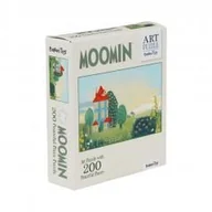 Puzzle - Puzzle artystyczne muminki zielone 200el - puzzle - miniaturka - grafika 1