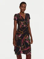Sukienki - Lauren Ralph Lauren Sukienka koktajlowa 250946815001 Granatowy Regular Fit - miniaturka - grafika 1