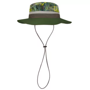 Buff National Geographic Explore Booney Hat S/M 1253808452000 Unisex Czapka Zielona - Czapki damskie - miniaturka - grafika 1