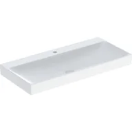 Umywalki - Geberit One Umywalka meblowa z otworem na baterię bez przelewu 105x48 cm biały KeraTect 505.020.01.4 - miniaturka - grafika 1