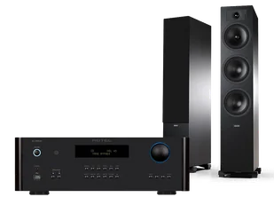 Rotel RA-1572 MkII (czarny) + Tesi 6 (czarny) - Zestawy stereo - miniaturka - grafika 1