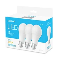 Halogeny - Omega Żarówki LED OMELE27E3-12W 12W E27 3 szt.) OMELE27E3-12W-2800 - miniaturka - grafika 1