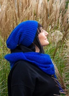 Czapka z suri alpaki - Czapki damskie Czapka z suri alpaki - Czapki damskie - miniaturka - grafika 1