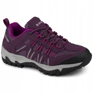 Buty trekkingowe damskie - Buty damskie Hi-tec Jaguar Womens Italian Plum/festival Fuchsia - miniaturka - grafika 1