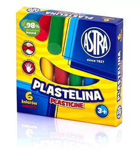 Astra Plastelina 6 kolorów - 1 opakowanie - Masy plastyczne - miniaturka - grafika 1