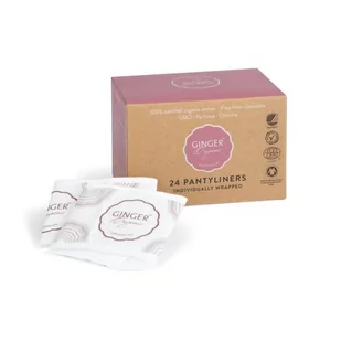 Organic Ginger Ginger Pantyliners wkładki higieniczne 24szt - Wkładki higieniczne - miniaturka - grafika 1