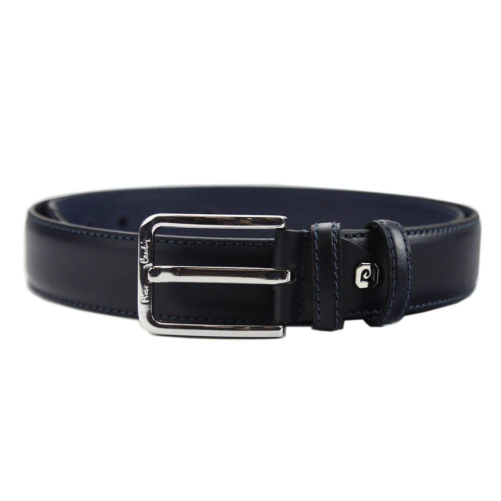 Pasek męski skórzany PIERRE CARDIN PSN 6206 Niebieski