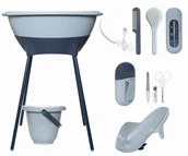 Wanienki dla dzieci - Zestaw kąpielowy 8 elem. LUMA Iron Blue - miniaturka - grafika 1