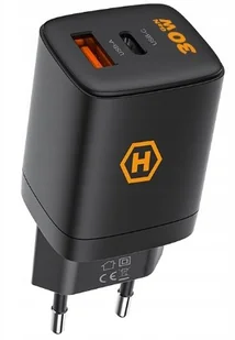 Ładowarka sieciowa Hammer 30W PD USB typ-C RapidCharge Duo - Ładowarki do telefonów - miniaturka - grafika 1
