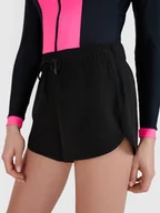 Spodenki damskie - 4F Damskie spodenki plażowe 4FWSS25UBDSF130-20S Czarny Roz. L - miniaturka - grafika 1