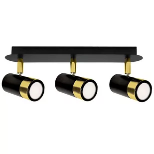 Milagro Lampa sufitowa DANI BLACK/GOLD 3xGU10 MLP6238 - Lampy sufitowe - miniaturka - grafika 1