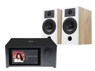 NAD C 700 V2 (czarny) + Diva 3 (dąb) - Zestawy stereo - miniaturka - grafika 1