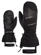 Rękawiczki - Ziener Męskie rękawiczki narciarskie Gatilo/do sportów zimowych, Gore-Tex, długie rękawy, bez PFC, czarne, 7,5 - miniaturka - grafika 1