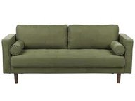 Sofy i kanapy - Sofa 3-osobowa zielona NURMO - miniaturka - grafika 1