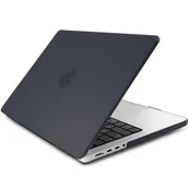 Części i akcesoria do laptopów - Hard Case matowe etui do MacBook Pro 16" A2485 M1 Pro / M1 Max (2021) (Matte Black) - miniaturka - grafika 1